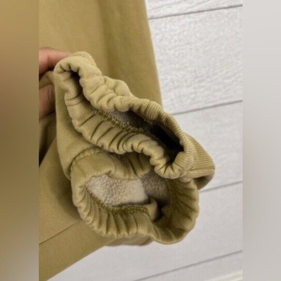 TNA CozyAF  Fleece Sweatpants Dijon Mustard - Picture 4 of 7